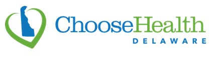 Official logo for Choose Health Delaware, compare insurance rates on their website